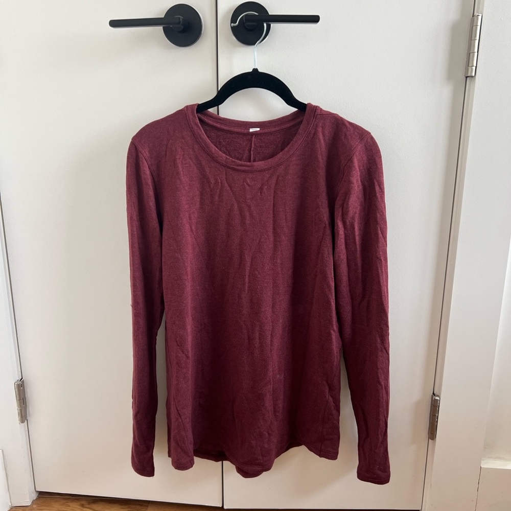 Lululemon Women’s Burgundy Long Sleeve